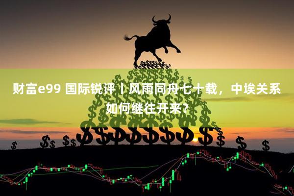 财富e99 国际锐评丨风雨同舟七十载,中埃关系如何继往开来?